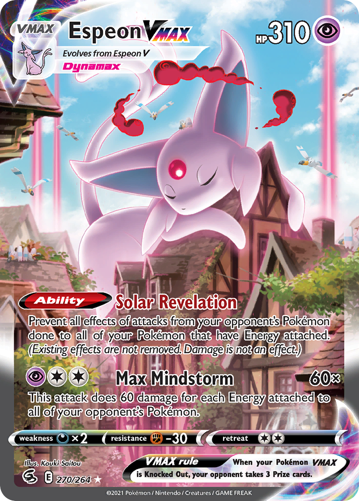 Espeon VMAX — Fusion Strike 270/264
